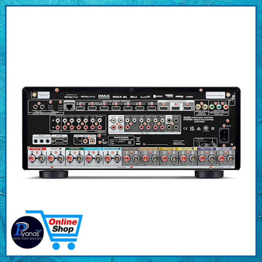 รีซีฟเวอร์ MARANTZ : CINEMA-40 (BLACK)
